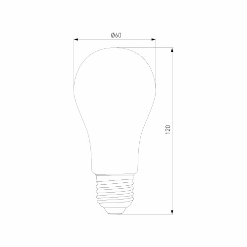 Умная лампа Classic LED А60 Е27 12W 3300К-6500К CCT+DIM (BLE2778) BLE2778 Elektrostandard