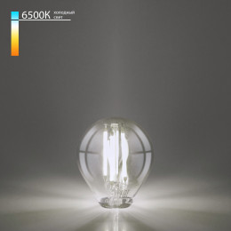 Филаментная светодиодная лампа G45 6W 6500K E14 тонированная BLE1439 Elektrostandard