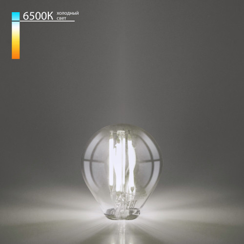 Филаментная светодиодная лампа G45 6W 6500K E14 тонированная BLE1439 Elektrostandard