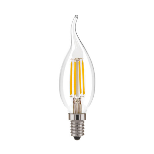 Филаментная светодиодная лампа Dimmable Свеча на ветру" CW35 5W 4200K E14 BLE1424" Elektrostandard