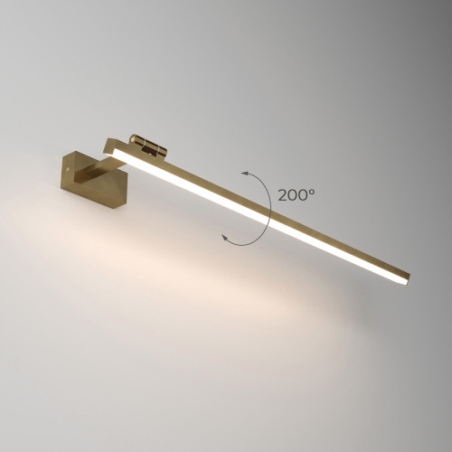 Светильник настенный светодиодный Acento латунь 40155/LED Elektrostandard