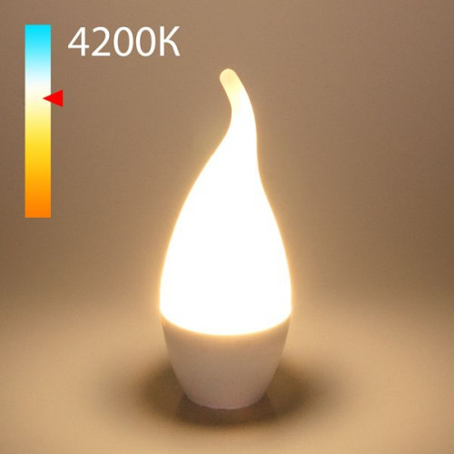 Светодиодная лампа Свеча на ветру" CA37 8W 4200K E14 BLE1432" Elektrostandard