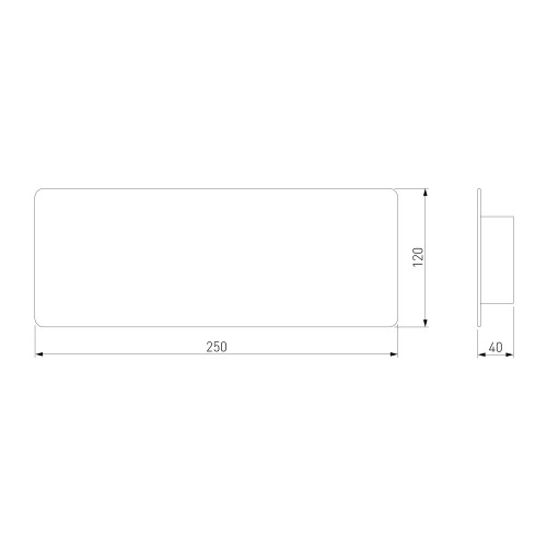 Настенный светодиодный светильник Angle LED 40138/1 LED белый Elektrostandard