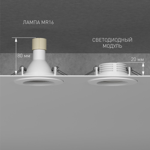 Светодиодный модуль 7W 4000K 60° BMGU1004 Elektrostandard