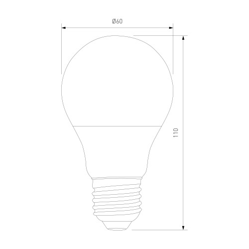 Светодиодная лампа Classic LED D 12W 3300K E27 А60 BLE2768 Elektrostandard