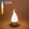 Светодиодная лампа Свеча на ветру" CA37 8W 3300K E14 BLE1431" Elektrostandard