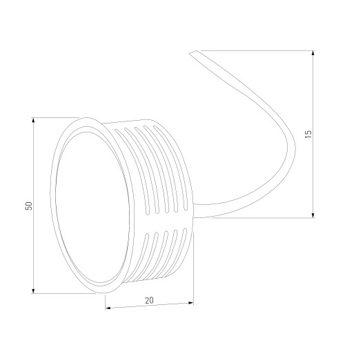 Светодиодный модуль 7W 4000K 60° BMGU1004 Elektrostandard