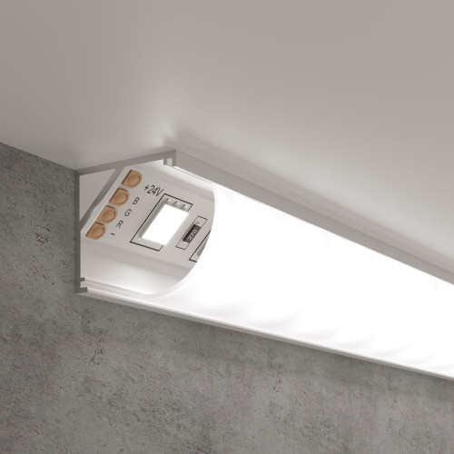 Угловой алюминиевый профиль для светодиодной ленты LL-2-ALP008 Elektrostandard
