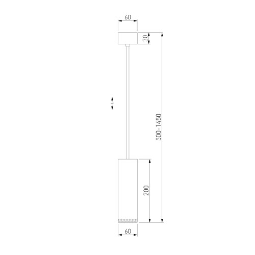 Подвесной светодиодный светильник 50244 LED Elektrostandard