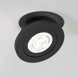 Встраиваемый поворотный светодиодный светильник 6W 4000K чёрный 25084/LED Elektrostandard