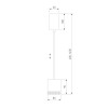 Подвесной светодиодный светильник 50243 LED Elektrostandard