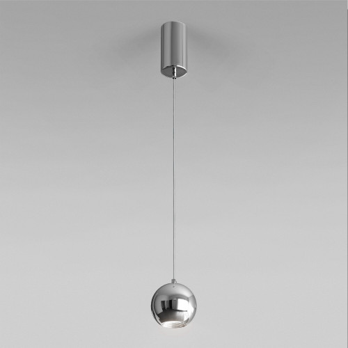 Подвесной светодиодный светильник 50215/1 LED хром Elektrostandard