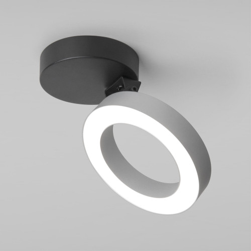 Накладной светодиодный светильник Spila серебро 25105/LED Elektrostandard
