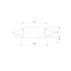 Встраиваемый светодиодный светильник 25082/LED Elektrostandard