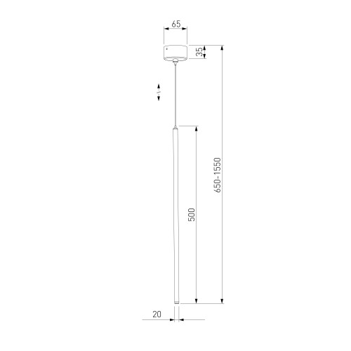 Подвесной светодиодный светильник Flinn 4W 4000K латунь 50263 LED Elektrostandard