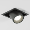 Потолочный светодиодный светильник поворотный Conner 8W 4000K чёрный 25087/LED Elektrostandard
