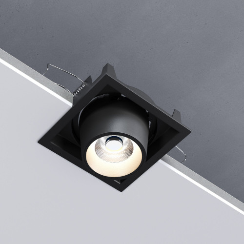 Потолочный светодиодный светильник поворотный Conner 8W 4000K чёрный 25087/LED Elektrostandard