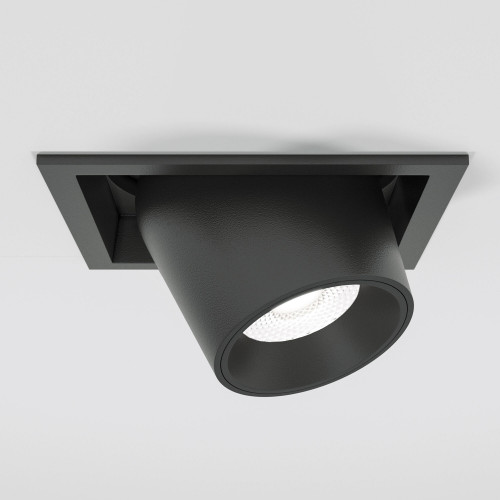 Потолочный светодиодный светильник поворотный Conner 8W 4000K чёрный 25087/LED Elektrostandard