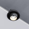 Потолочный светодиодный светильник поворотный Conner 8W 4000K чёрный 25086/LED Elektrostandard