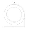 Пылевлагозащищенный светодиодный светильник 18W 4200K IP65 LTB52 Elektrostandard