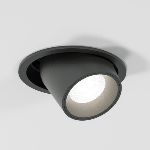 Потолочный светодиодный светильник поворотный Conner 8W 4000K чёрный 25086/LED Elektrostandard