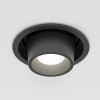 Потолочный светодиодный светильник поворотный Conner 8W 4000K чёрный 25086/LED Elektrostandard