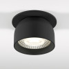 Светильник встраиваемый поворотный светодиодный Uno 8W 4000K черный 25092/LED Elektrostandard