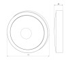 Пылевлагозащищенный светодиодный светильник 15W 6500K IP65 LTB51 Elektrostandard