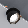 Светильник встраиваемый поворотный светодиодный Uno 8W 4000K черный 25092/LED Elektrostandard