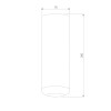 Светильник потолочный светодиодный 10W 4000K белый 25045/LED Elektrostandard