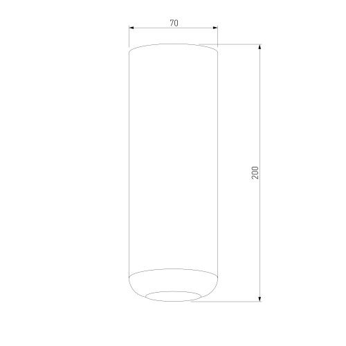 Светильник потолочный светодиодный 10W 4000K белый 25045/LED Elektrostandard