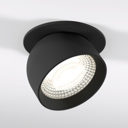 Светильник встраиваемый поворотный светодиодный Uno 8W 4000K черный 25092/LED Elektrostandard
