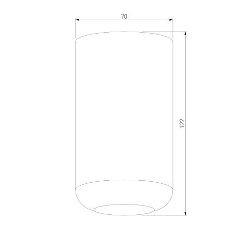 Светильник потолочный светодиодный 10W 4000K белый 25044/LED Elektrostandard