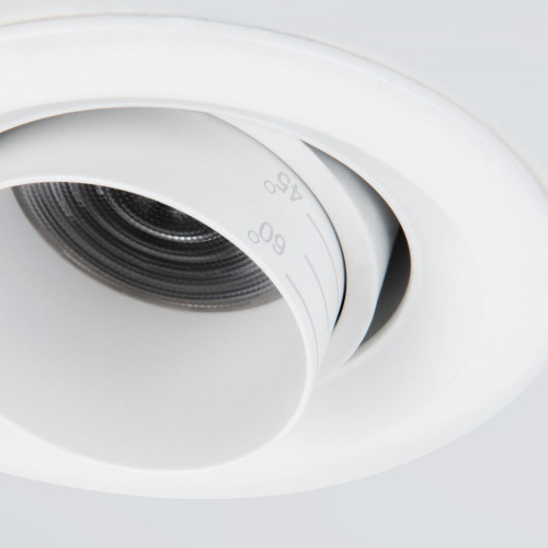 Встраиваемый светодиодный светильник с регулировкой угла освещения 9919 LED 10W 4200K белый Elektrostandard