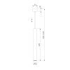 Подвесной светодиодный светильник 50245 LED Elektrostandard