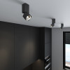 Светильник потолочный поворотный светодиодный Cubus 10W 4000K чёрный 25043/LED Elektrostandard