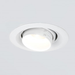 Встраиваемый светодиодный светильник с регулировкой угла освещения 9919 LED 10W 4200K белый Elektrostandard