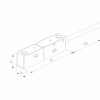 Slim Magnetic Ввод питания гибкий черный 85162/00 85162/00 Elektrostandard