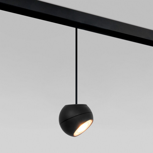 Slim Magnetic Трековый светильник 12W 4200K Lars черный 85033/01 85033/01 Elektrostandard