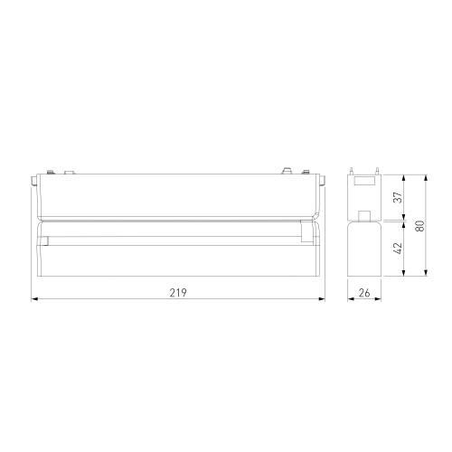 Трековый светильник 10W 4000K Unity Flat Magnetic 85093/01 Elektrostandard