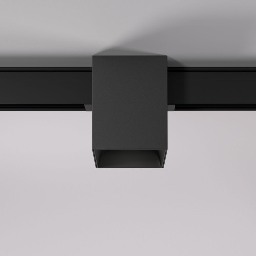 Slim Magnetic Трековый светильник 12W 4200K Solo чёрный 85055/01 85055/01 Elektrostandard