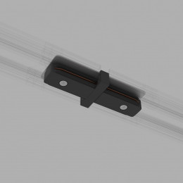 Коннектор прямой для однофазного шинопровода черный TRC-1-1-I-BK Elektrostandard