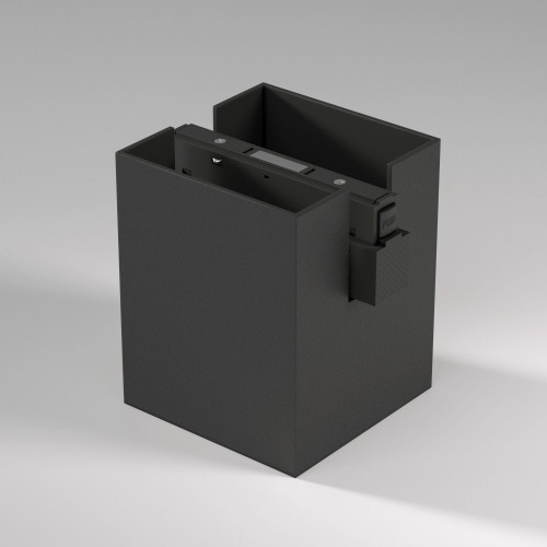Slim Magnetic Трековый светильник 12W 4200K Solo чёрный 85055/01 85055/01 Elektrostandard