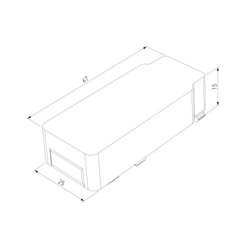 Ввод питания Flat Magnetic 85001/00 Elektrostandard