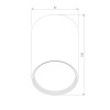 Уличный потолочный светильник Light IP65 35128/H белый Elektrostandard