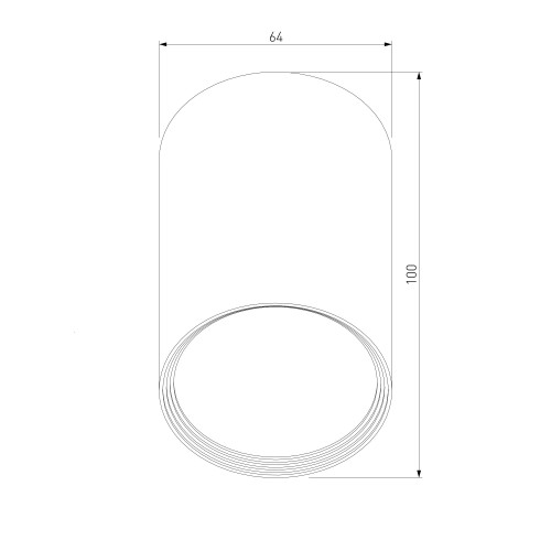 Уличный потолочный светильник Light IP65 35128/H белый Elektrostandard