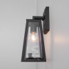 Уличный настенный светильник Germes D IP33 GL 1015D чёрный Elektrostandard