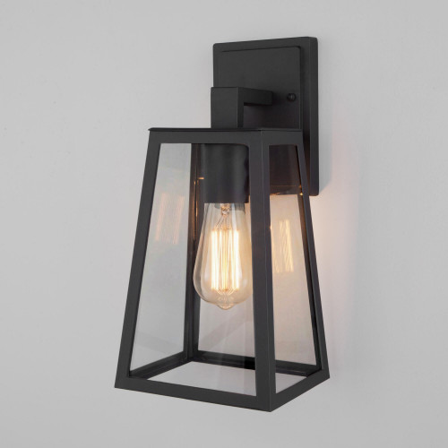 Уличный настенный светильник Germes D IP33 GL 1015D чёрный Elektrostandard