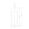 Переносной уличный светильник светодиодный Ritz черный 35183/S черный Elektrostandard