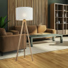 Напольный светильник с тканевым абажуром 16007 Grand TK Lighting